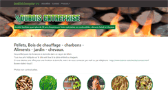 Desktop Screenshot of dubois-ostiches.be